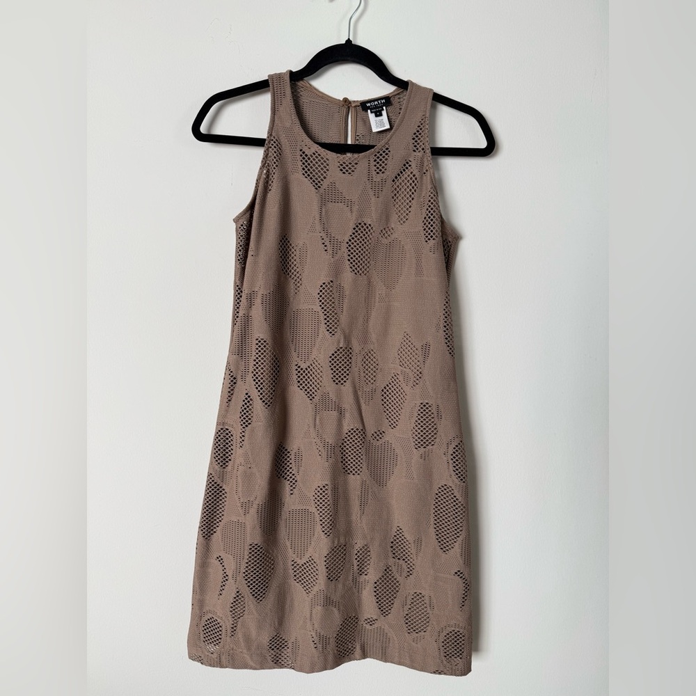 Worth New York Beautiful Brown Dress